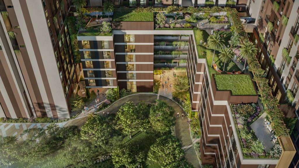 Phối cảnh Picity Sky Park dĩ an