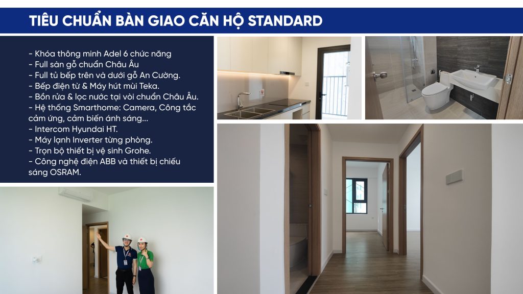 Tiêu chuẩn bàn giao căn hộ Picity Sky Park