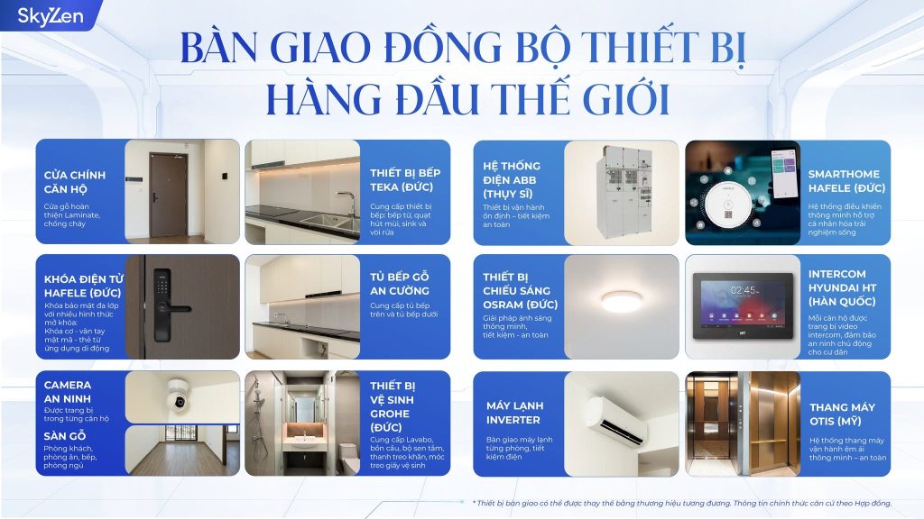 Bàn giao Skyzen phạm Văn Đồng